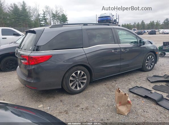 5FNRL6H75NB031904 2022 HONDA ODYSSEY Серый Задняя правая четверть