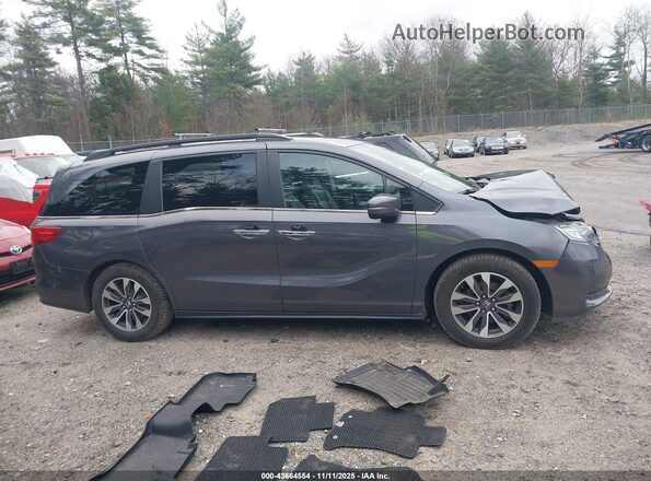 5FNRL6H75NB031904 2022 HONDA ODYSSEY Серый Панорамный вид салона 360°