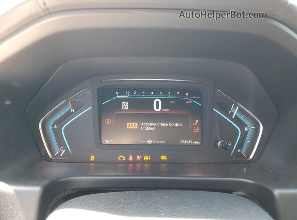 5FNRL6H76LB073527 2020 HONDA ODYSSEY White Instrument cluster view