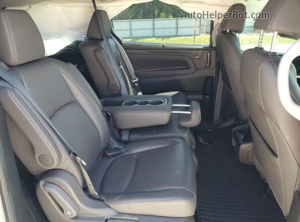 5FNRL6H76LB073527 2020 HONDA ODYSSEY White Rear interior view
