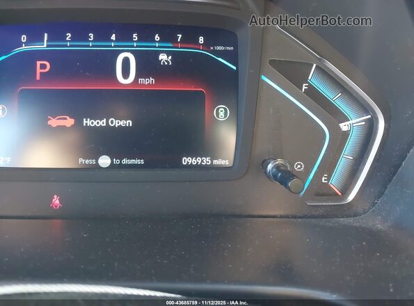 5FNRL6H76NB000497 2022 HONDA ODYSSEY Red 