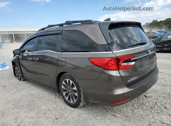 5FNRL6H76NB052180 2022 HONDA ODYSSEY Brown Tył lewy