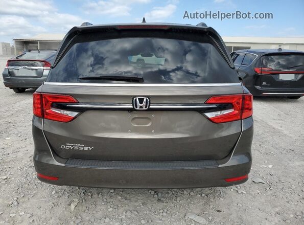 5FNRL6H76NB052180 2022 HONDA ODYSSEY Brown Widok z tyłu