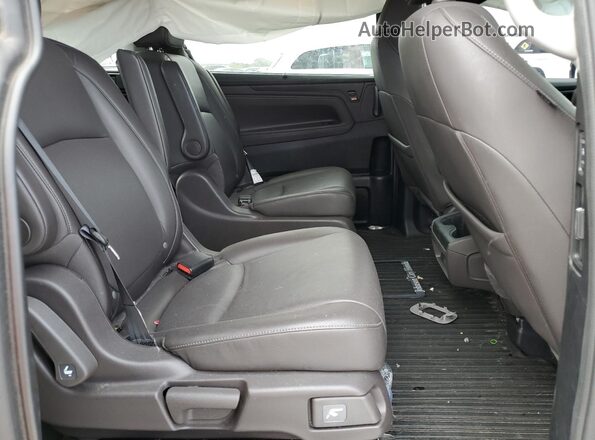5FNRL6H76NB052180 2022 HONDA ODYSSEY Brown Widok wnętrza z tyłu
