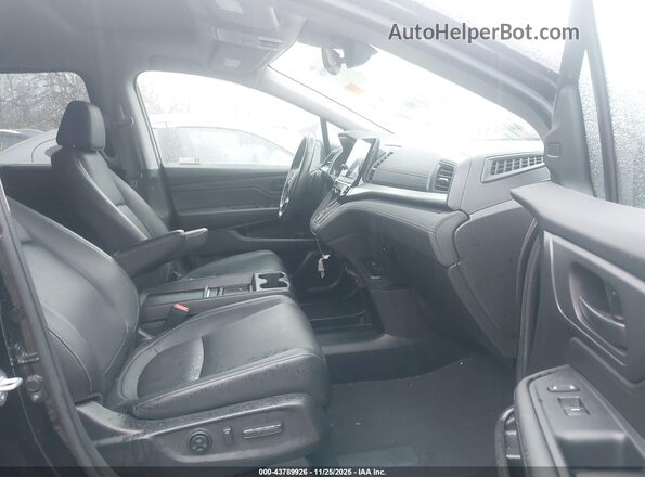 5FNRL6H76NB066337 2022 HONDA ODYSSEY Black Vista interior delantera