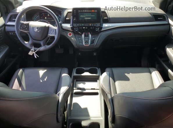 5FNRL6H76PB056197 2023 HONDA ODYSSEY White Առջևի վահանակի տեսք
