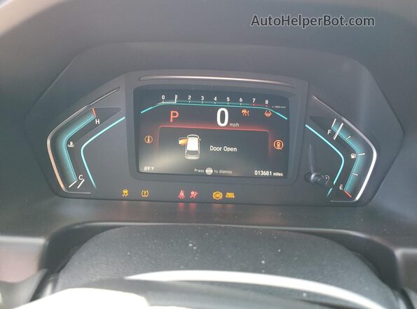 5FNRL6H76PB056197 2023 HONDA ODYSSEY White Սարքավորումների վահանակի տեսք