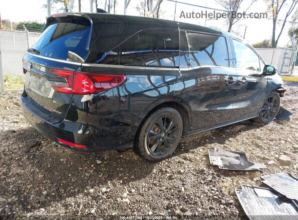 5FNRL6H76RB004586 2024 HONDA ODYSSEY Black Հետևի աջ