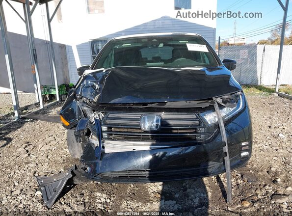 5FNRL6H76RB004586 2024 HONDA ODYSSEY Black Սալոնի հետևի տեսք