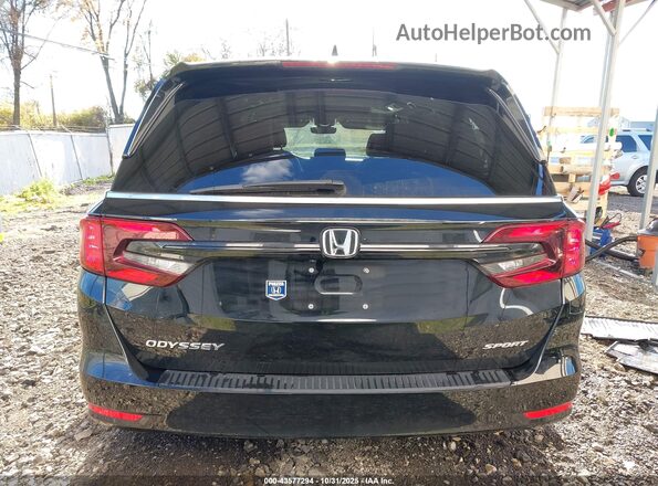 5FNRL6H76RB004586 2024 HONDA ODYSSEY Black 