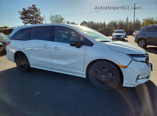 5FNRL6H76RB065064 2024 HONDA ODYSSEY White Przód prawy