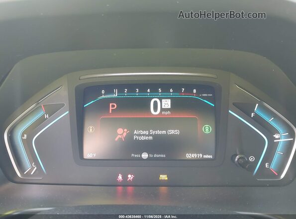 5FNRL6H77NB059655 2022 HONDA ODYSSEY Silver 