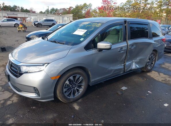 5FNRL6H77NB059655 2022 HONDA ODYSSEY Silver 