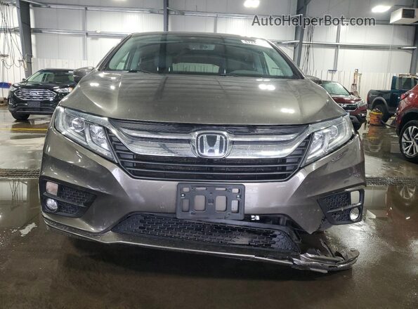 5FNRL6H79LB012026 2020 HONDA ODYSSEY Brown Вид спереду