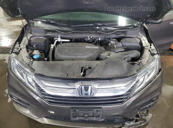 5FNRL6H79LB012026 2020 HONDA ODYSSEY Brown Вид підкапотного простору
