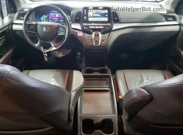 5FNRL6H79LB012026 2020 HONDA ODYSSEY Brown Вид панелі приладів