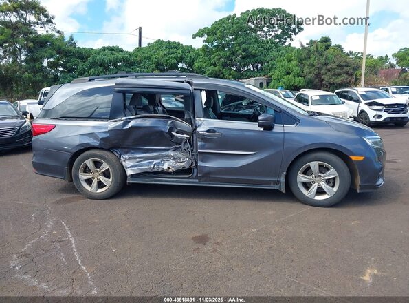5FNRL6H7XLB015131 2020 HONDA ODYSSEY Gray Rear interior view