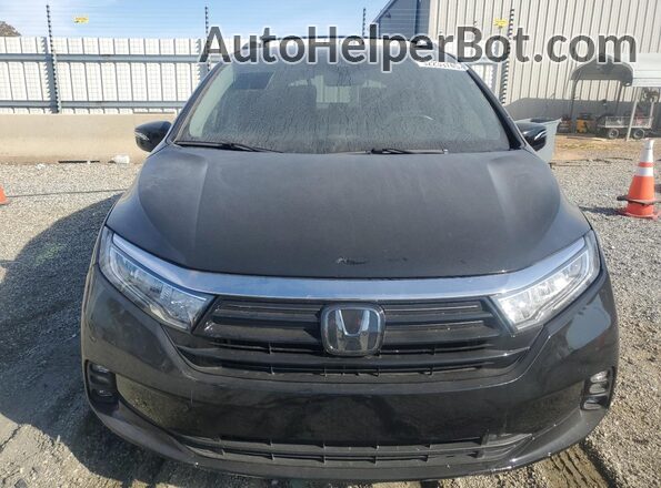 5FNRL6H7XNB017366 2022 HONDA ODYSSEY Black Front view