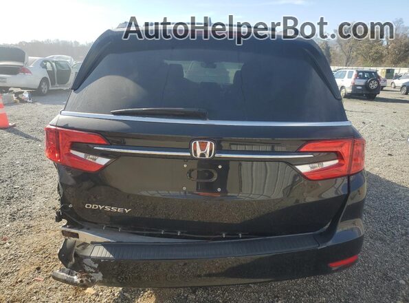 5FNRL6H7XNB017366 2022 HONDA ODYSSEY Black Rear view