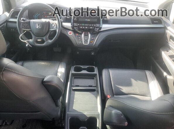 5FNRL6H7XNB017366 2022 HONDA ODYSSEY Black Dashboard view