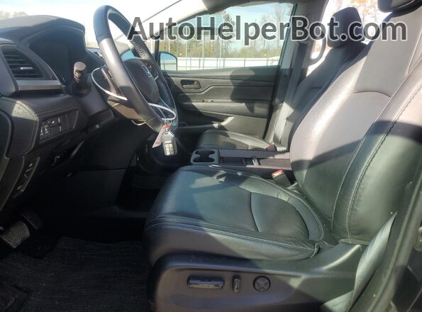 5FNRL6H7XNB017366 2022 HONDA ODYSSEY Black Front interior view