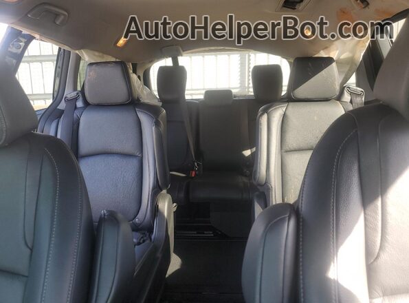 5FNRL6H7XNB017366 2022 HONDA ODYSSEY Black Rear seats view