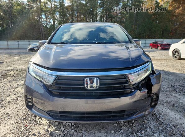 5FNRL6H80MB004102 2021 HONDA ODYSSEY Gray Widok z przodu