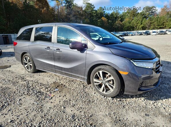 5FNRL6H80MB004102 2021 HONDA ODYSSEY Gray Przód prawy