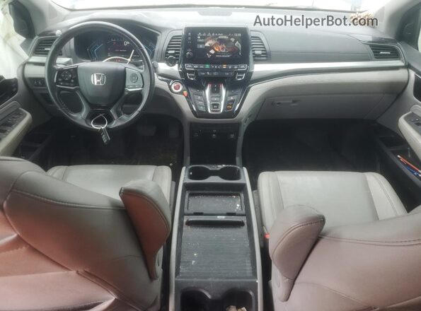 5FNRL6H81MB032104 2021 HONDA ODYSSEY Blue წინა პანელის ხედი