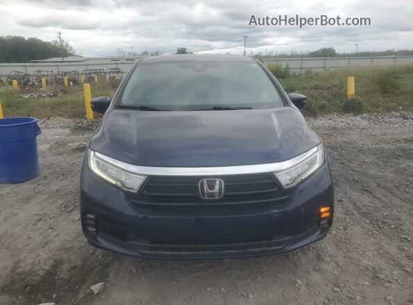 5FNRL6H81MB032104 2021 HONDA ODYSSEY Blue წინა ხედი