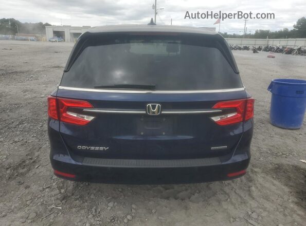 5FNRL6H81MB032104 2021 HONDA ODYSSEY Blue უკანა ხედი