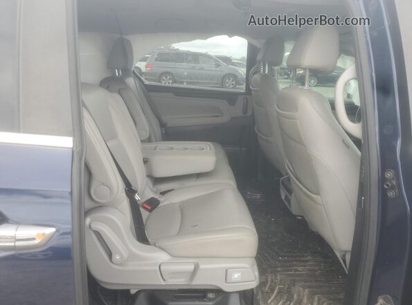 5FNRL6H81MB032104 2021 HONDA ODYSSEY Blue უკანა სალონის ხედი