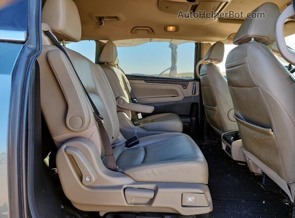 5FNRL6H82JB044094 2018 HONDA ODYSSEY Gray 