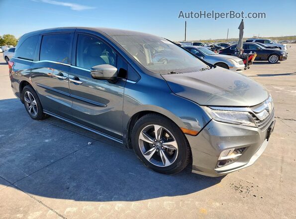 5FNRL6H82JB044094 2018 HONDA ODYSSEY Gray 