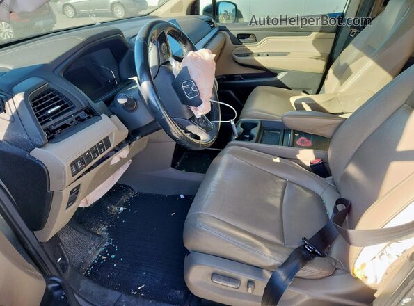 5FNRL6H82JB044094 2018 HONDA ODYSSEY Gray 
