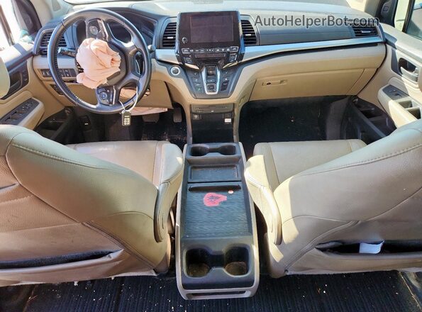 5FNRL6H82JB044094 2018 HONDA ODYSSEY Gray 