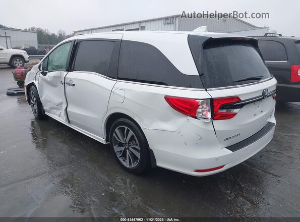 5FNRL6H82NB009819 2022 HONDA ODYSSEY White უკანა მარცხენა