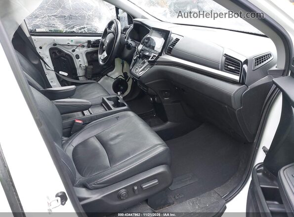 5FNRL6H82NB009819 2022 HONDA ODYSSEY White წინა სალონის ხედი