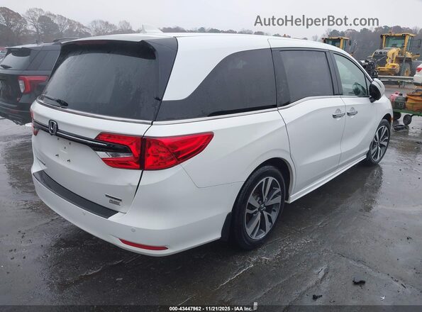 5FNRL6H82NB009819 2022 HONDA ODYSSEY White უკანა მარჯვენა