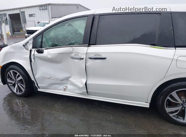 5FNRL6H82NB009819 2022 HONDA ODYSSEY White 