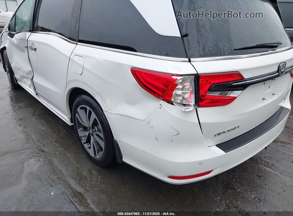 5FNRL6H82NB009819 2022 HONDA ODYSSEY White 