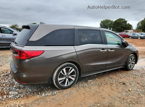 5FNRL6H82NB037300 2022 HONDA ODYSSEY Gray Հետևի աջ