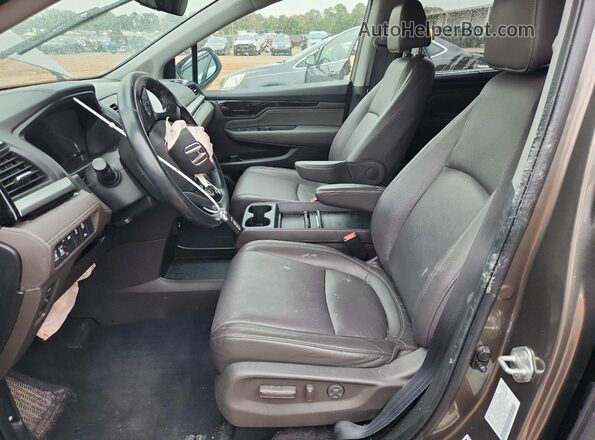 5FNRL6H82NB037300 2022 HONDA ODYSSEY Gray Սալոնի դիմացի տեսք