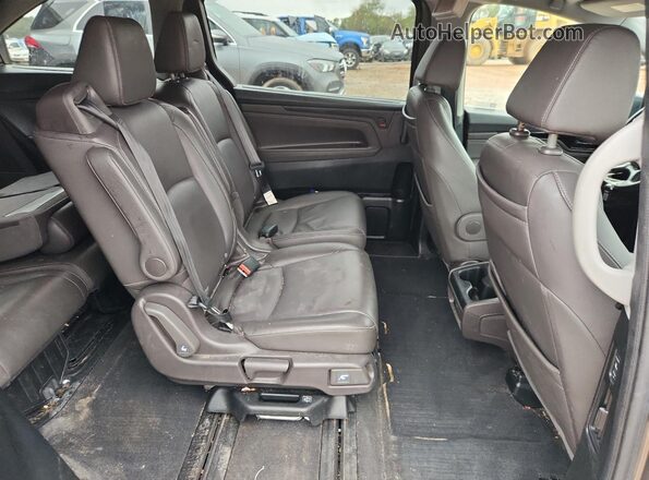 5FNRL6H82NB037300 2022 HONDA ODYSSEY Gray Սալոնի հետևի տեսք