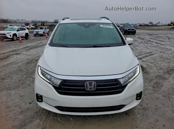 5FNRL6H82NB051715 2022 HONDA ODYSSEY White Դիմացի տեսք