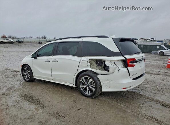 5FNRL6H82NB051715 2022 HONDA ODYSSEY White Հետևի ձախ