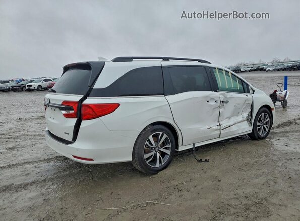 5FNRL6H82NB051715 2022 HONDA ODYSSEY White Հետևի աջ