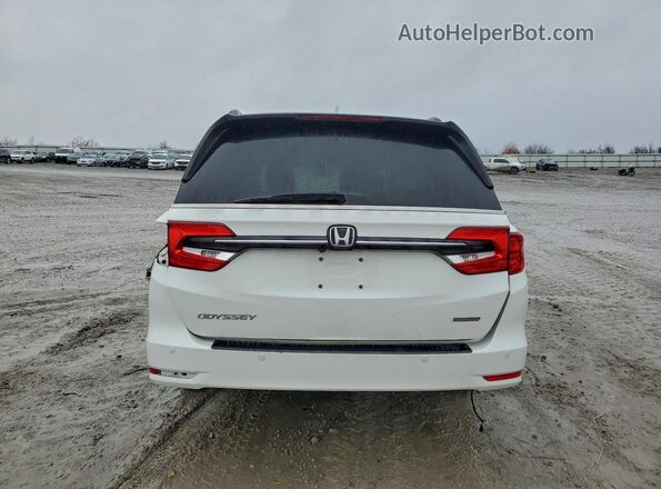 5FNRL6H82NB051715 2022 HONDA ODYSSEY White Հետևի տեսք
