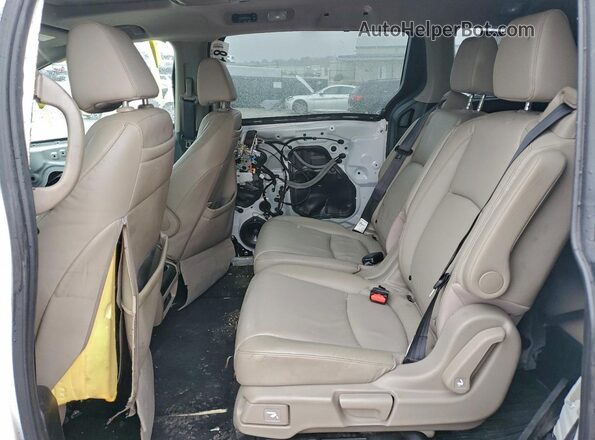 5FNRL6H82NB051715 2022 HONDA ODYSSEY White Սալոնի հետևի տեսք