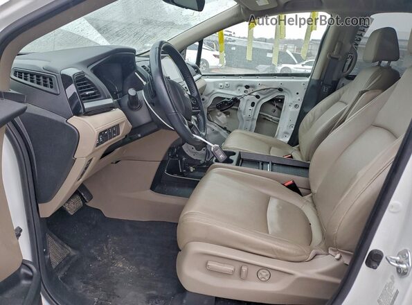 5FNRL6H82NB051715 2022 HONDA ODYSSEY White Սալոնի դիմացի տեսք